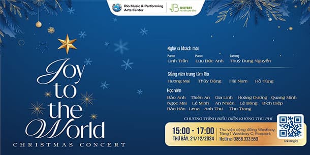 JOY TO THE WORLD" - HÒA NHẠC GIÁNG SINH ĐẶC BIỆT