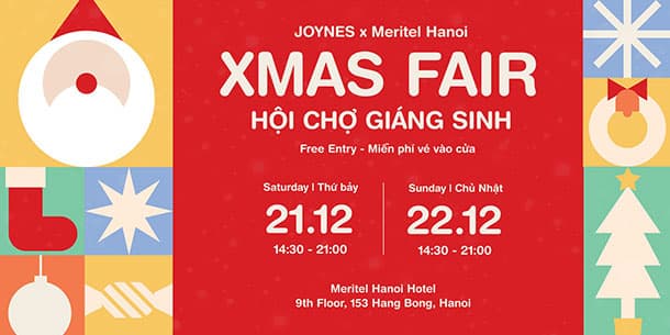 Hội chợ giáng sinh: XMAS FEST 