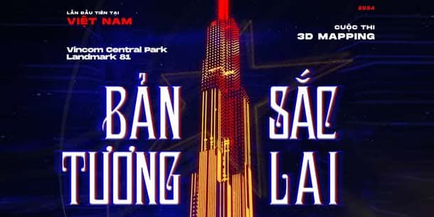 Cuộc thi 3D Mapping - Bản Sắc Tương Lai