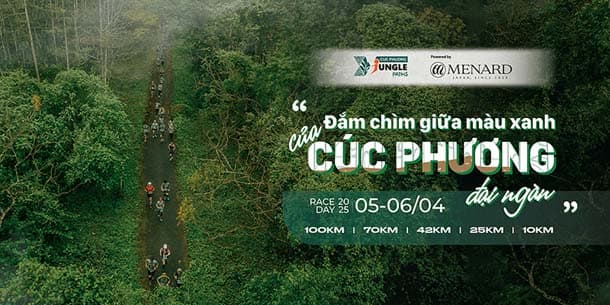Giải chạy Cuc Phuong Jungle Paths 2025