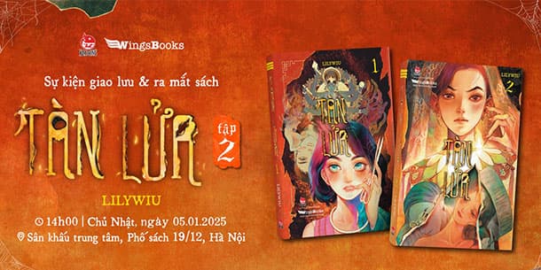 Giao lưu cùng tác giả Lilywiu & ra mắt sách TÀN LỬA.