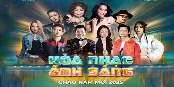 HOÀ NHẠC ÁNH SÁNG CHÀO NĂM MỚI 2025 - SHINE YOUR VIBES 