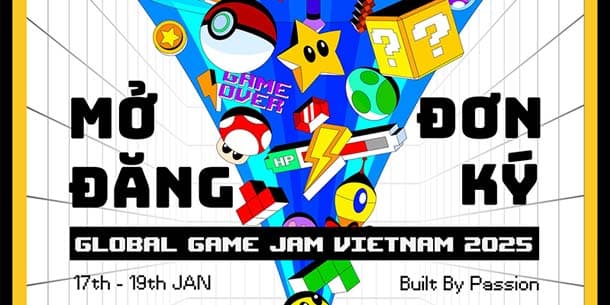 Cơ hội đăng ký tham gia Global Game Jam Việt Nam 2025