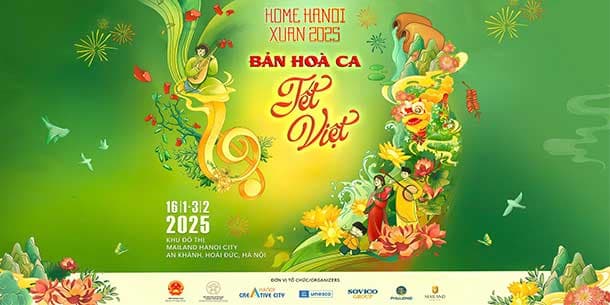 HOME HANOI XUAN 2025: BẢN HÒA CA TẾT VIỆT