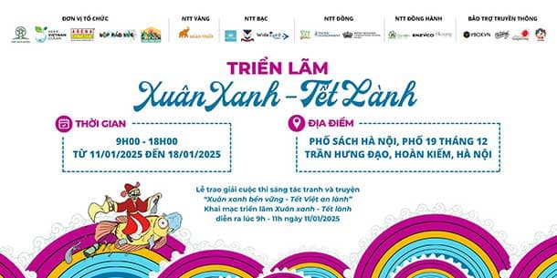 Triển lãm Xuân Xanh – Tết Lành.