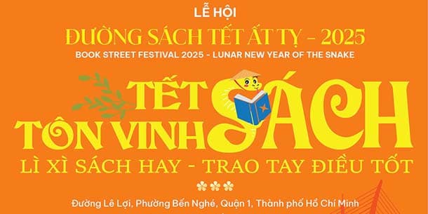 Lễ hội Đường Sách Tết Ất Tỵ 2025