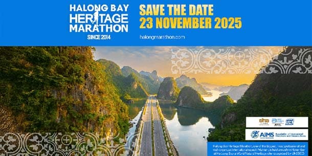 Giải chạy Marathon Quốc tế Di sản Hạ Long - Halong Bay Heritage Marathon 2025