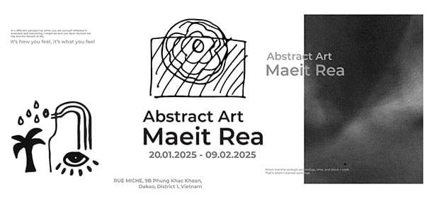 Triển Lãm Cá Nhân “Abstract Art” | “Abstract Art” By Maeit Rea 2025