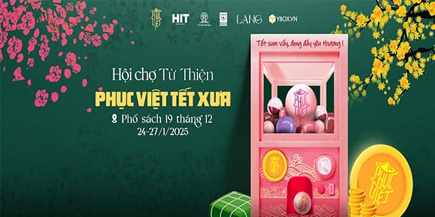 HỘI CHỢ TỪ THIỆN PHỤC VIỆT TẾT XƯA: ĐẾN HỘI CHỢ, QUAY GACHA, RƯỚC LỘC VỀ!