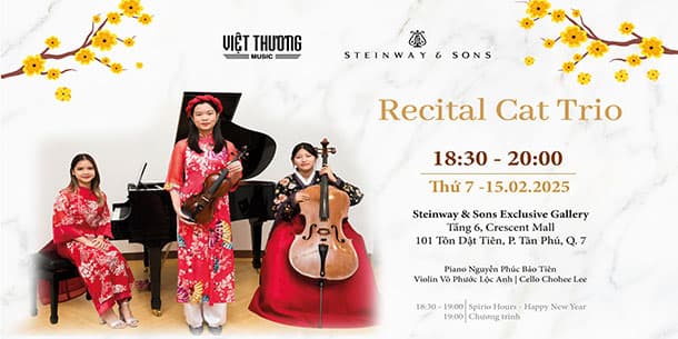  HÒA NHẠC KHAI XUÂN TÂN NIÊN - RECITAL CAT TRIO