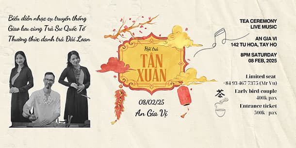 HỘI TRÀ "TÂN XUÂN" – HƯƠNG TRÀ & GIAO HÒA THANH ÂM