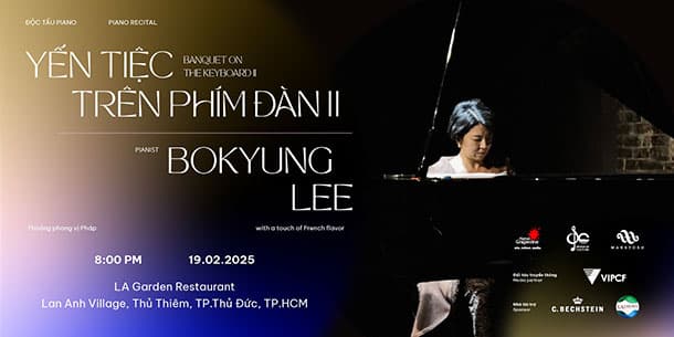 TP.Hồ Chí Minh: Độc tấu piano “Yến tiệc trên phím đàn II - Thoáng phong vị Pháp”