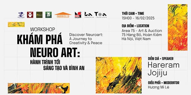 Workshop khám phá Neuro art: Hành trình sáng tạo tới bình an.