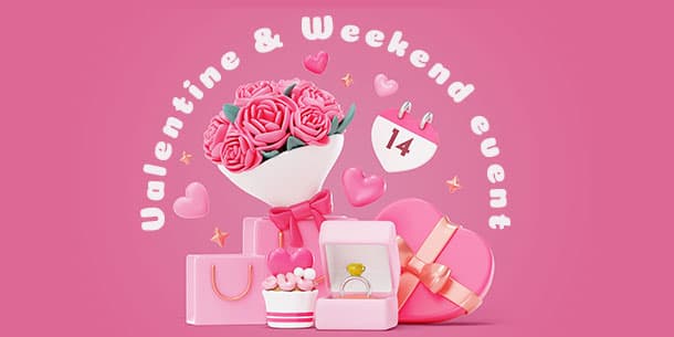 Tổng hợp các sự kiện dành cho mùa valentine và cuối tuần không thể bỏ lỡ