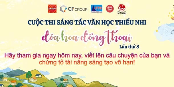 Cuộc thi sáng tác văn học thiếu nhi - Đóa Hoa Đồng Thoại 2025
