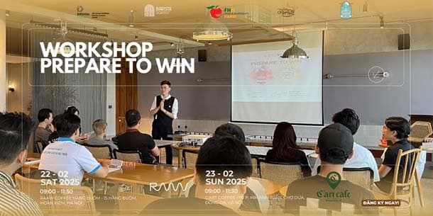 Chuỗi workshop PREPARE TO WIN thu hút hàng loạt Barista tài năng sẵn sàng tranh tài