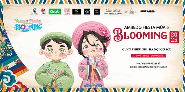 Hỗi Chợ x workshop Ambedo Fiesta mùa 5: Blooming x craftopia 