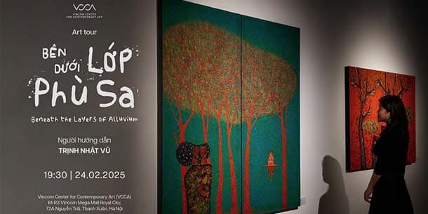 Cơ hội đăng ký tham gia miễn phí Art tour - Bên dưới lớp phù sa - Trung tâm Nghệ thuật đương đại Vincom (VCCA)
