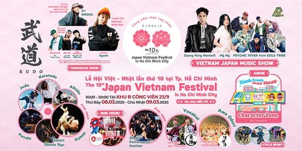 Lễ hội Việt-Nhật lần thứ 10 | The 10th Japan Vietnam Festival in Ho Chi Minh City