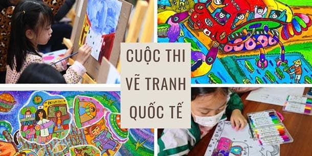 Cuộc thi vẽ tranh Quốc tế Rực rỡ Việt Nam dành cho các bạn dưới 18 tuổi - Cơ hội được trưng bày tranh tại trung tâm Thủ đô Paris