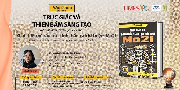 Book Tour: TRỰC GIÁC VÀ THIÊN BẨM SÁNG TẠO