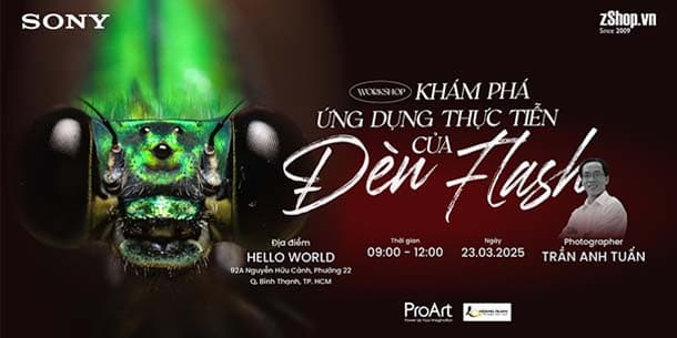 Offline workshop miễn phí đăng ký - Khám phá Ứng dụng thực tiễn của Đèn Flash