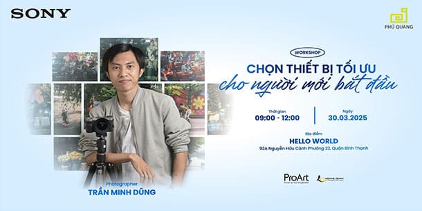 Offline workshop: Lựa Chọn Thiết Bị Tối Ưu Cho Người Mới Bắt Đầu