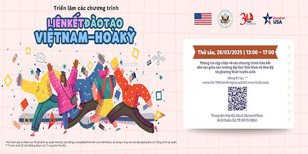 Triển lãm các Chương trình Liên kết Đào tạo Việt Nam - Hoa Kỳ 2025.