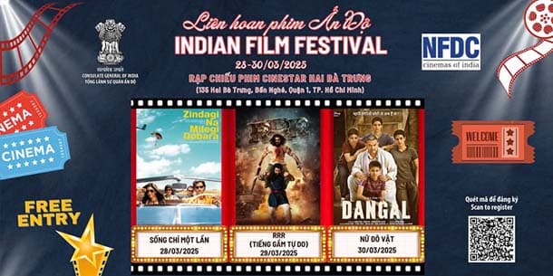 Liên hoan phim Ấn Độ - Indian Film Festival 2025