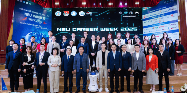 NEU CAREER WEEK 2025: TÂM ĐIỂM VIỆC LÀM BÙNG NỔ, MÃN NHÃN VỚI HƠN 6000 NGƯỜI THAM DỰ
