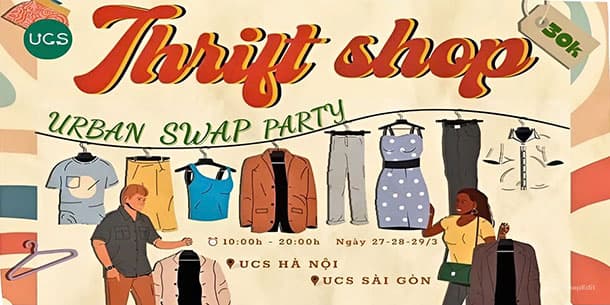 URBAN SWAP PARTY – ĐỔI ĐỒ CHẤT!