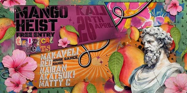 Đêm nhạc tại Hà Nội - Mango Heist at Kali - Ngày 26.04.2025
