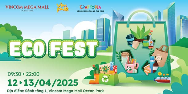 Hội chợ Craf Topia - Eco Fest.