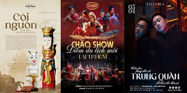 Tổng hợp các sự kiện ca nhạc, văn hóa nghệ thuật tháng 04/2025.