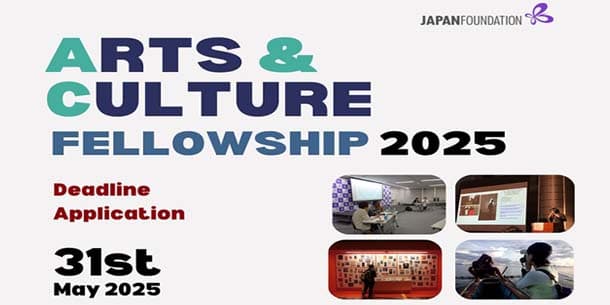 Chương trình học bổng văn hóa nghệ thuật châu Á  - Nghệ thuật thị giác - The Japan Foundation Fellowship for Arts and Culture in Asia (Visual Arts)