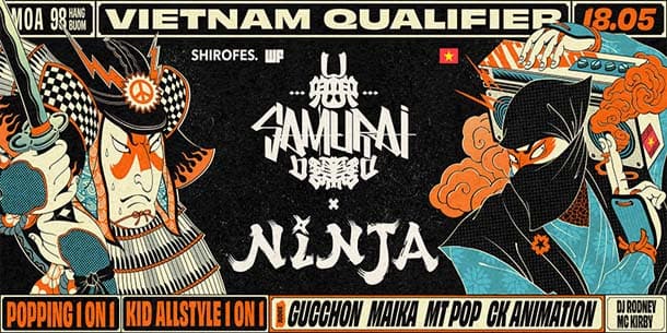 Workshop in Hanoi - MT Pop (Vietnam), Maika (Japan), Gucchon (Japan)