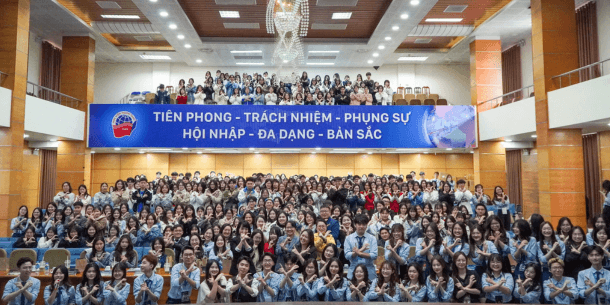 Chương trình “Một ngày trải nghiệm làm sinh viên Truyền thông Quốc tế - IC1D” năm 2025 tại Học viện Ngoại giao