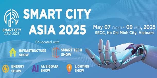 Smart City Asia 2025 - Triển lãm Quốc tế Thành phố Thông minh Châu Á 2025