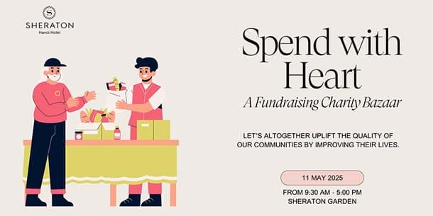 Hội chợ từ thiện Spend With Heart - Ngày 11/05/2025