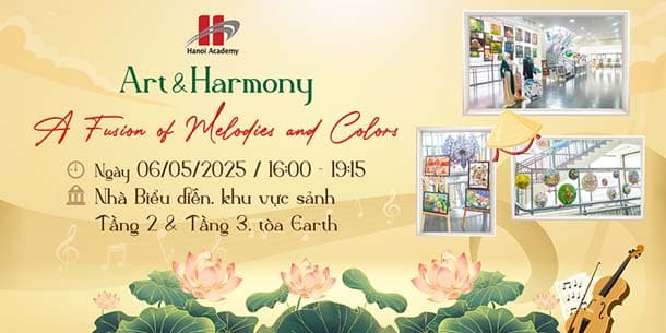 Triển lãm Art & Harmony - A Fusion of Melodies and Colors