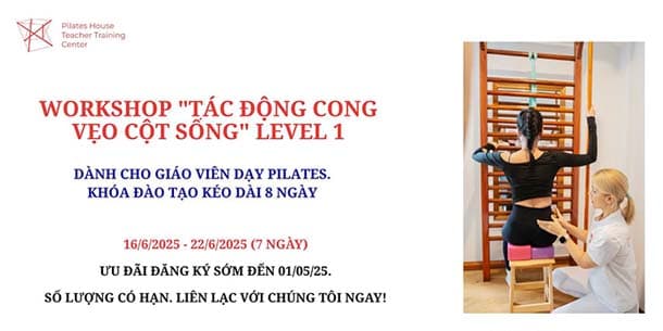 Workshop tác động cong vẹo cột sống (level 1) | Ngày 16-17/06/25