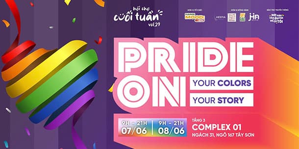 Hội chợ Cuối Tuần Vol.29: Pride ON 2025 | Garagesale x Workshop