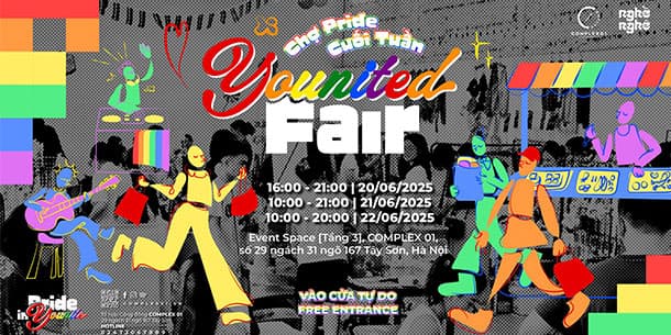 Chợ Pride cuối tuần: Younited Fair