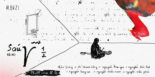 “6v➡️¹/²” – Một sắp đặt hợp tác | Một sắp đặt hợp tác | A collaborative installation