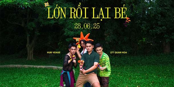 Minishow của Abyxx tại Hà Nội - Lớn Rồi Lại Bé - Ngày 28/06/2025 