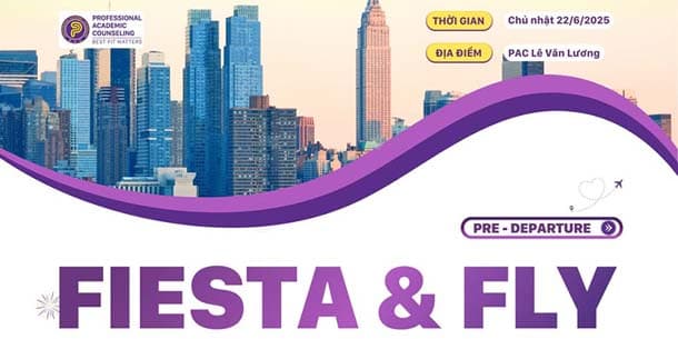 Hội thảo Fiesta & Fly 2025 - Sự kiện đặc biệt dành cho các em HSSV - Ngày 22/06/2025