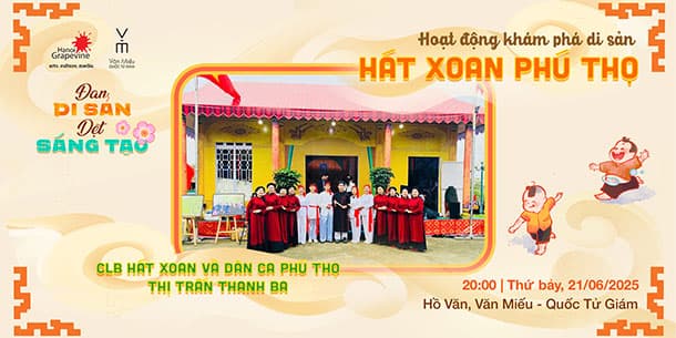 Hoạt động Trải nghiệm di sản: Hát xoan Phú Thọ