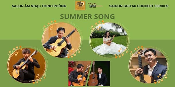 Saigon Guitar Concert Series - Summer Song - Một đêm nhạc guitar mùa hè đầy sắc màu và cảm xúc - Ngày 27/06/2025