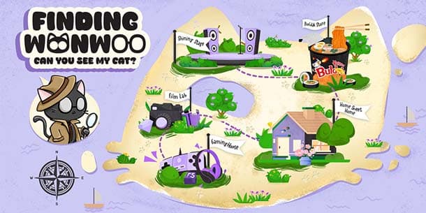 Sự kiện dành cho các fan của SEVENTEEN tại Hà Nội - Finding Wonwoo - Can u see my cat - Ngày 13/07/2025