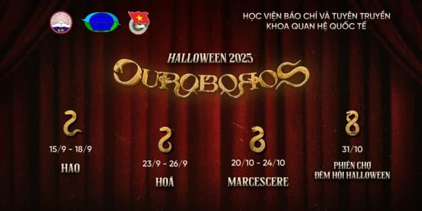 Halloween trường Báo: Khám phá bản ngã nội tâm cùng chuỗi sự kiện đồng hành “Hao” - “Hóa”